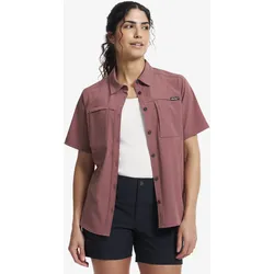 Gradient Pro UV Short Sleeve Shirt Damen Vintage Rose, Größe:S - Damen > Oberteile > Hemdblusen - Rosa