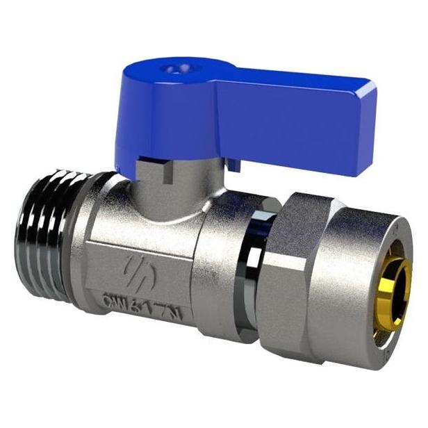 Arco VALVE MINI 1/2X16MM M BLUE HANDLE (33032475)