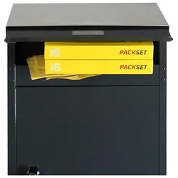 SafePost, Briefkasten, 855 TIAMAT Briefkasten anth + 2 Schlüssel