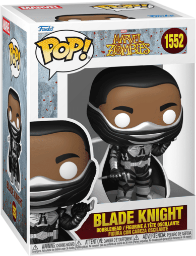 Funko Pop! Vinyl - Marvel Zombies - Blade Knight, 3.75 in/9.5 cm, Funko
