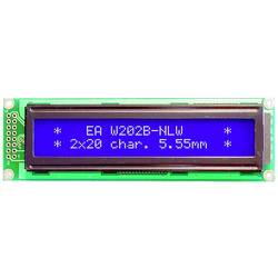 DISPLAY VISIONS 7-Segment-Anzeige Blau-Weiß 5.55 mm 3.3 V, 5 V Ziffernanzahl: 2 7-Segment-Anzeige EAW202B-NLW