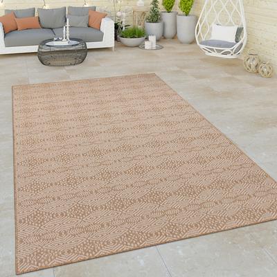 Paco Home Indoor & Outdoor Rug with Modern Aztec Pattern