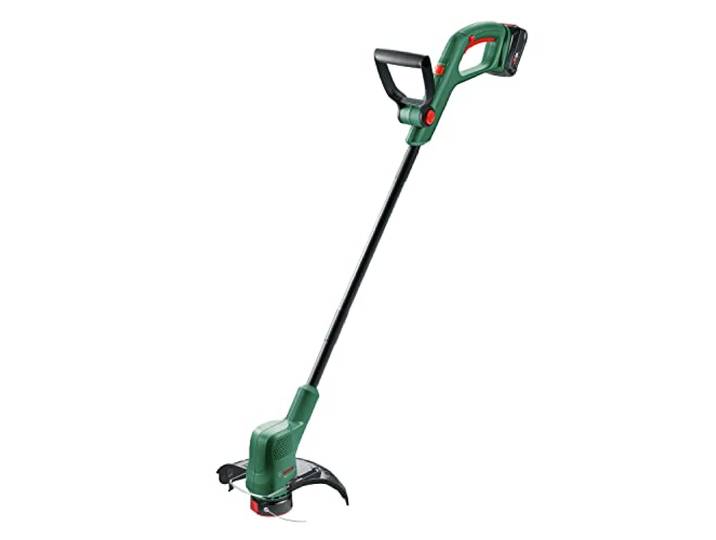 Bosch Akku Rasentrimmer EasyGrassCut 18V-230 (1x Akku 2,0 Ah, 18 Volt System, Schnittkreisdurchmesser: 23 cm, im Karton)