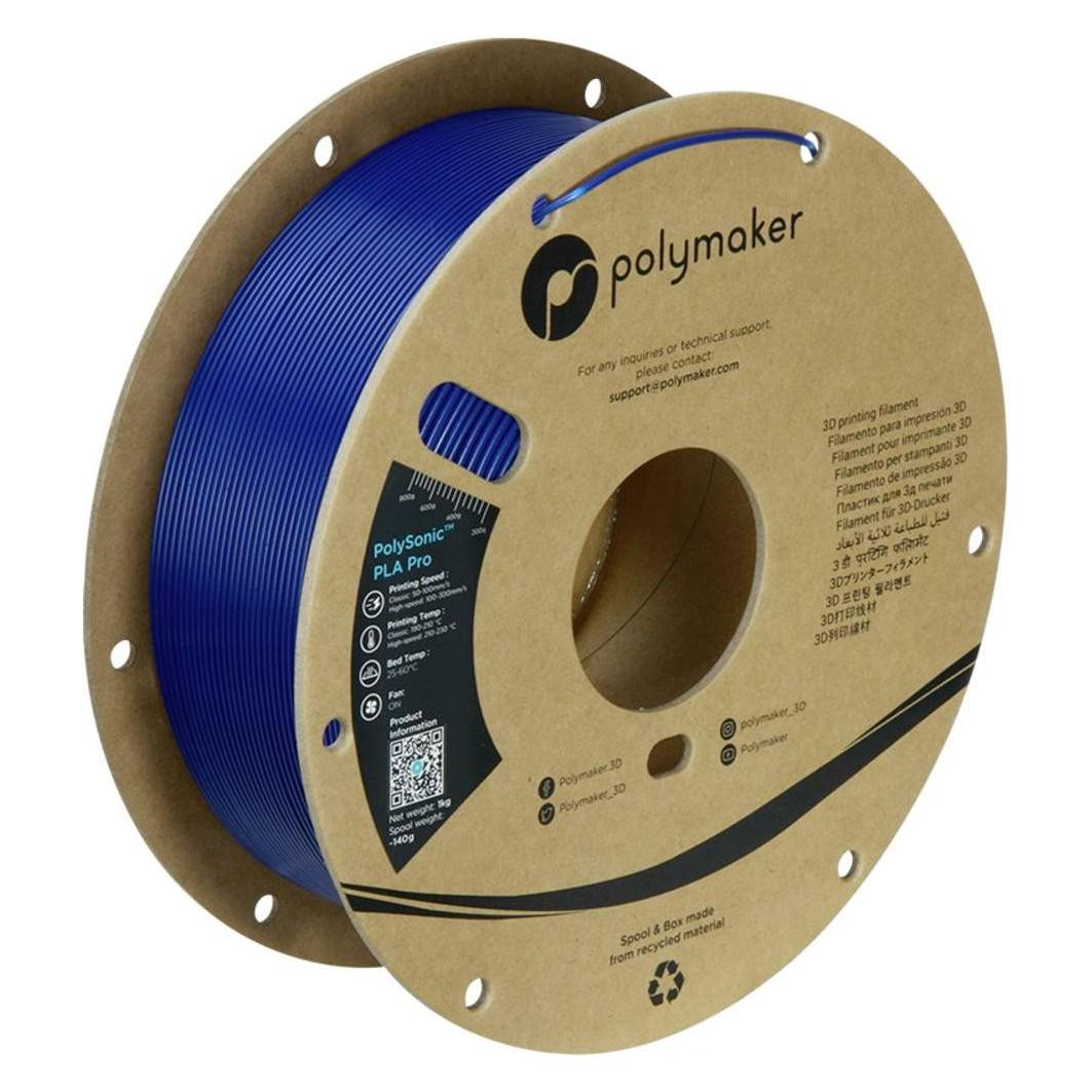 Polymaker PolySonic High Speed PLA PRO (PLA, 1000 g, 1.75 mm) (PA13004)