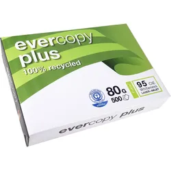Clairefontaine Multifunktionspapier evercopy plus RC A4 210x297mm 80g/qm weiß VE=5x500 Blatt