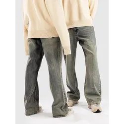 Deus Ex Machina Curve Line Bootcut Jeans dirty denim Gr. 32