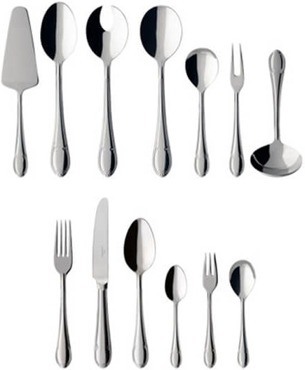 Villeroy & Boch Mademoiselle 68 Piece Cutlery Set