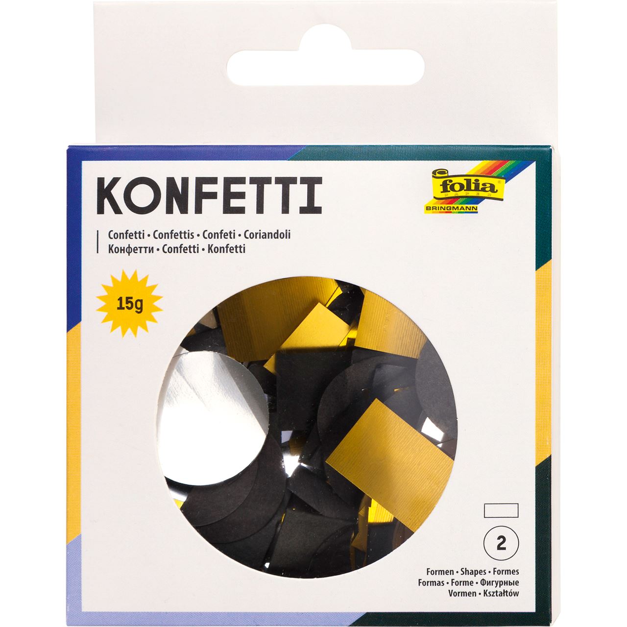 folia Konfetti Classy bunt 15,0 g