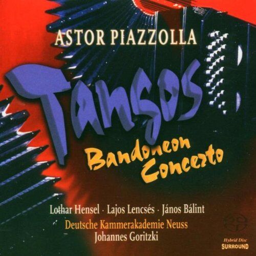 Lothar Hensel - Bandoneon Concerto. Tangos - Preis vom 09.10.2026 07:28:09 h