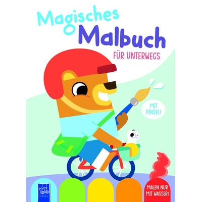 Magisches Malbuch für unterwegs - Cover Bär, Taschenbuch von , YoYo Books, 978-94-6505-324-0