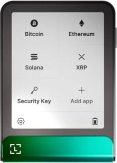 Ledger Flex Oxidate Green Crypto Hardware Wallet with Recovery Key