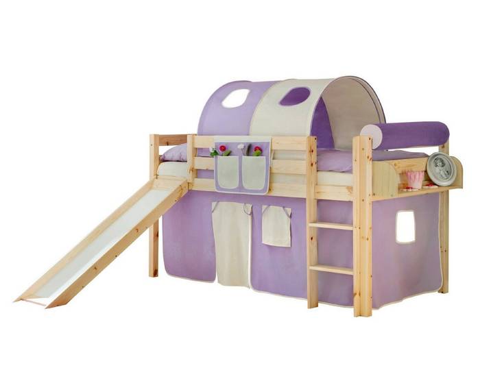 Ticaa Hochbett Rutschbett Manuel Kiefer Natur Classic