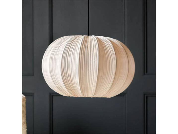 Lampe suspendue LED Wabi-sabi en tissu plissé pour restaurant, lampe décorative en forme de citrouille pour salle à manger, salon, lampe suspendue pour la maison