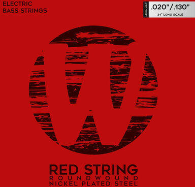 Warwick Red Strings Bass Set M/L N