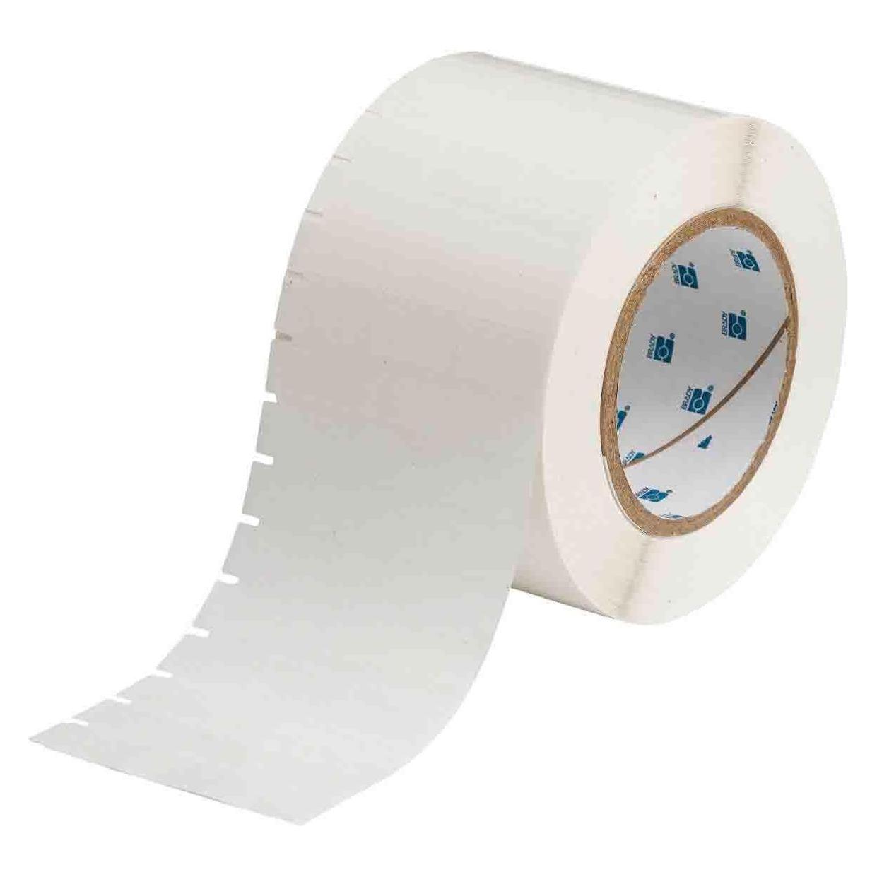 Brady THT-39-430-10, Polyester, Transparent, glänzend, 25.40 x 12.70 mm, permanent, 3-bahnig (1000 (85.09 mm) (THT-39-430-10)