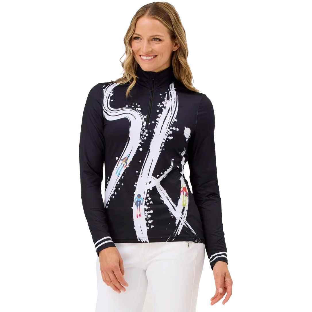 Krimson Klover Damen Skishirt ARIEL SKI black - M