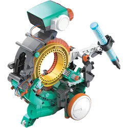 Velleman Roboter 5-in-1 Bausatz, Robotik Kit, Mehrfarbig