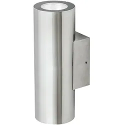EVN Zylindrische up&down Außen Wandleuchte 2-flg IP65 warmweißes Licht