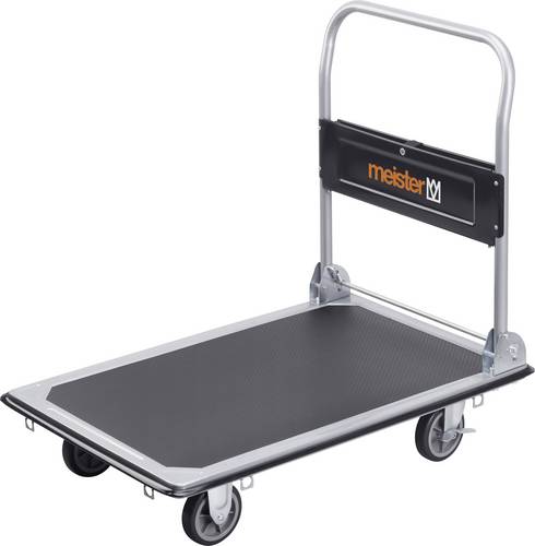Meister Werkzeuge 8985540 Plattformwagen klappbar, mit Ablagefach Stahl Traglast (max.): 300kg