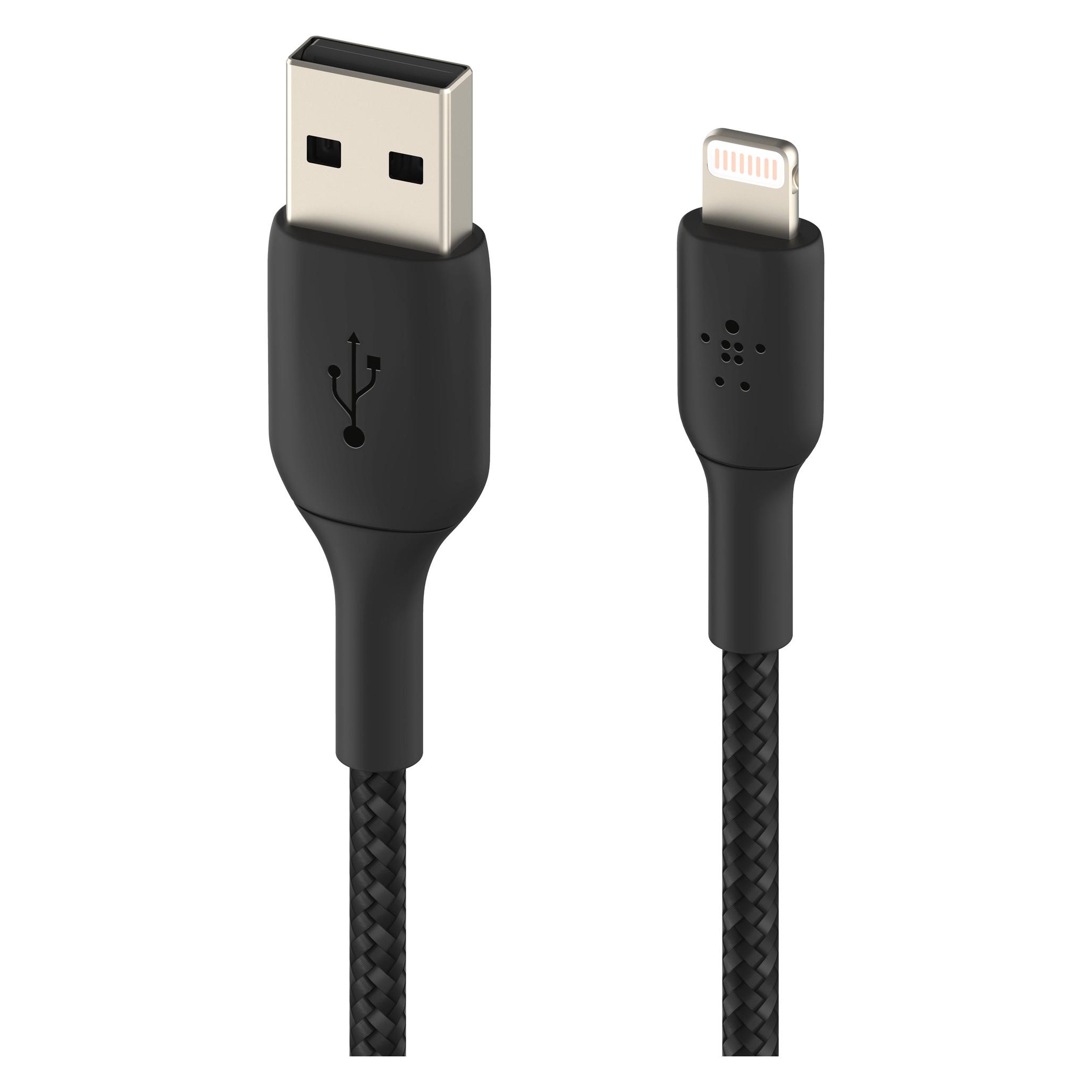 Belkin USB A - Lightning (3 m, USB 2.0) (CAA002bt3MBK)