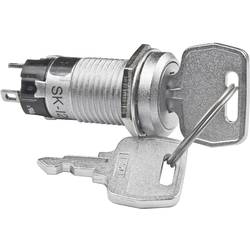 NKK Switches SK12BAW01 SK12BAW01 Schlüsselschalter 250 V/AC 1 A 1 x Ein/Ein 1 x 90 ° 1 St. Piece