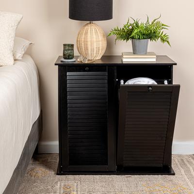 Household Essentials Tilt-out Cabinet Laundry Sorter with Shutter Front