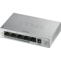 Zyxel GS1005HP Unmanaged Gigabit Ethernet (10/100/1000) Power over Ethernet (PoE) Silber