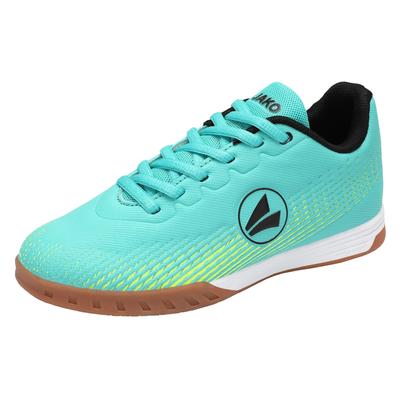 Indoorschuh JAKO "J-SI SKILL", Mädchen, Gr. 34, schwarz (ocean, jet schwarz), Synthetik, Schuhe, Hallenschuh, Sportschuhe