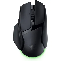 Razer Basilisk V4 HyperSpeed (Kabelgebunden, Kabellos), Maus, Schwarz