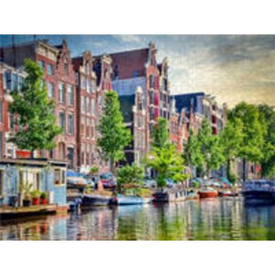 CALVENDO Puzzle Niederlande, Amsterdam 1000 Teile Lege-Größe 640 x 480 cm Foto-Puzzle Bild von Peter Roder