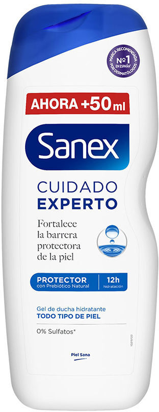 Sanex Gel douche Dermo Protecteur pour peaux normales 600 ml