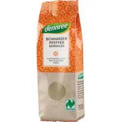 dennree Pfeffer schwarz, gemahlen bio