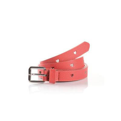 Synthetikgürtel TOM TAILOR "TTPEACH", Mädchen, Gr. 70, rosa, Materialmix, Gürtel, 2 cm breiter Kinder Gürtel, Mädchen