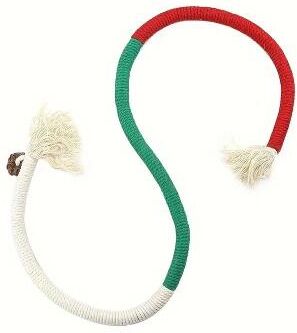 Uplifted Finds Cat Bite Rope Toy Durable Teething Chew Rope 27.55 Inch red