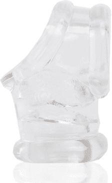 Oxballs Powersling - Cocksling with Extended Ballstretcher Base - Clear