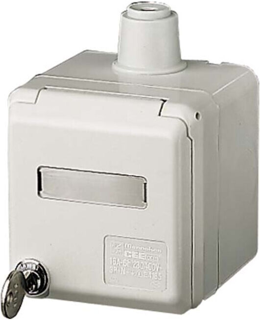Mennekes Prise murale Cepex 16A, 5p, 6h, 400V, IP44 4165 (4165)