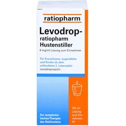 Levodrop-Ratiopharm Hustenstiller 6mg/ml 100 ML