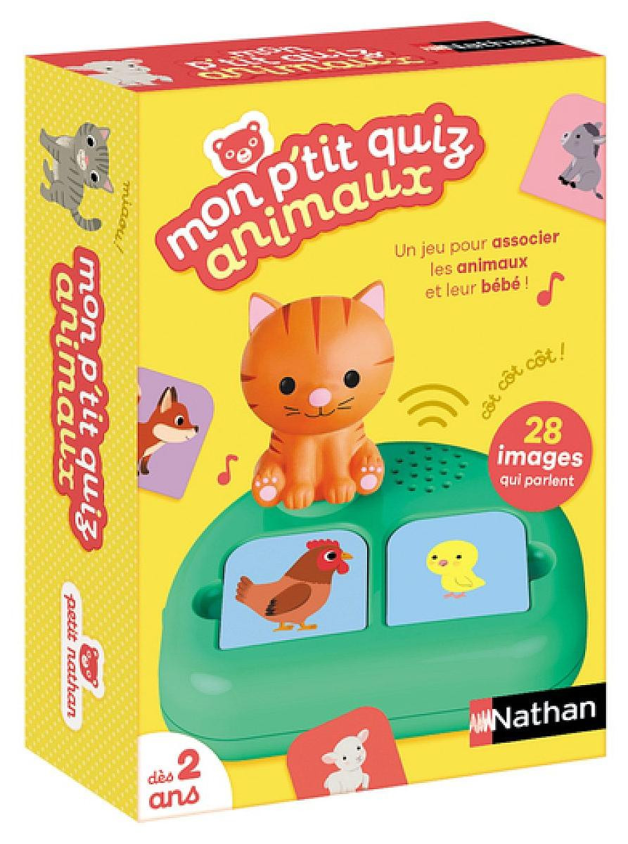 Nathan My Little Animal Quiz - Educatief spel voor kinderen vanaf 3 jaar