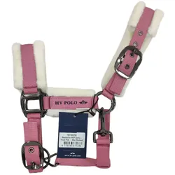 HV Polo Fellhalfter HVPSacha think pink Teddy Halfter, Größe: Pony