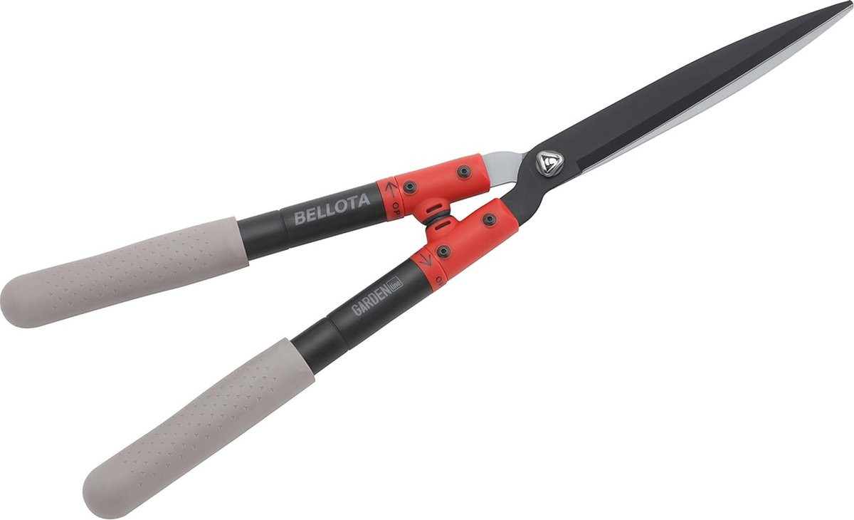Ergonomische handmatige heggenschaar met rubberen handvat voor volwassenen