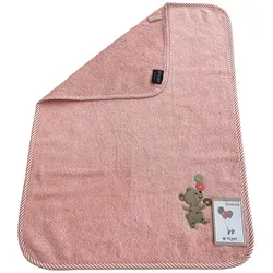 Ross Walk Frottier Kinderprogramm Donut Bär soft pink Handtuch 50x70 cm - pink