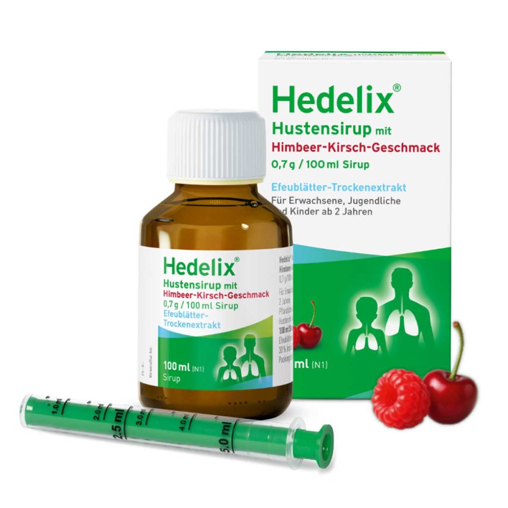 Dr. Theiss Naturwaren GmbH Hedelix Hustensirup mit Himbeer-Kirsch-Geschmack 20223914