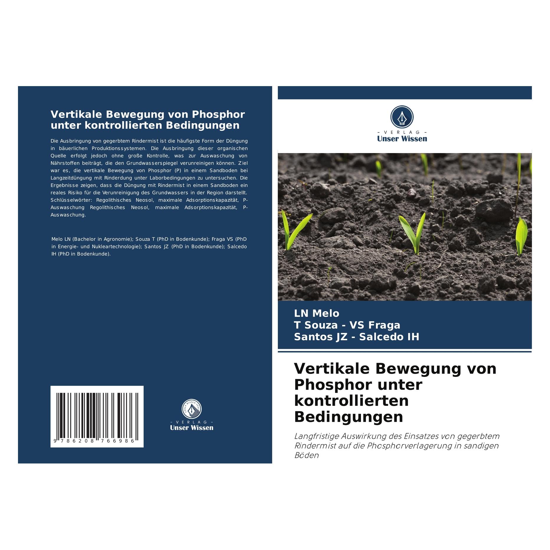 Bod Vertikale Bewegung von Phosphor unter kontrollierten Bedingungen (57220998)