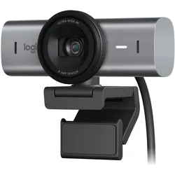 Logitech MX Brio Ultra Grafit, 4K/UHD (3840 x 2160) Webcam, Streaming, Office, KI-Optimierung, unterstützt Logi Options+