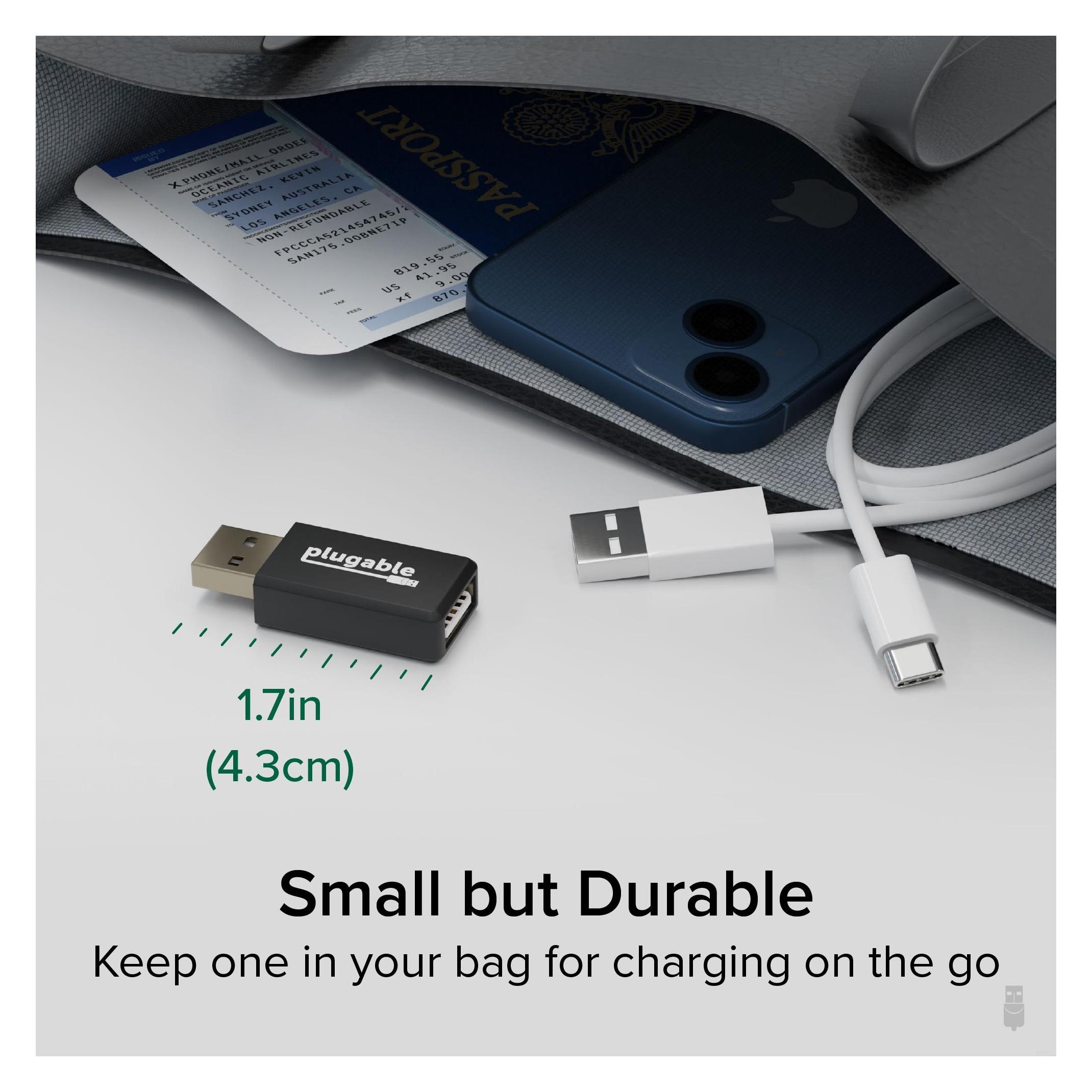 Plugable USB Data Blocker x 5 Pack (USB-MC1-5X)