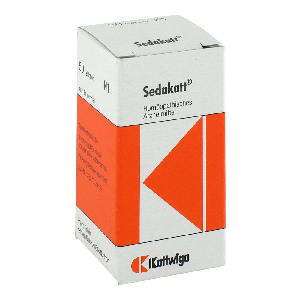 Kattwiga Arzneimittel GmbH Sedakatt Tabletten 08421089