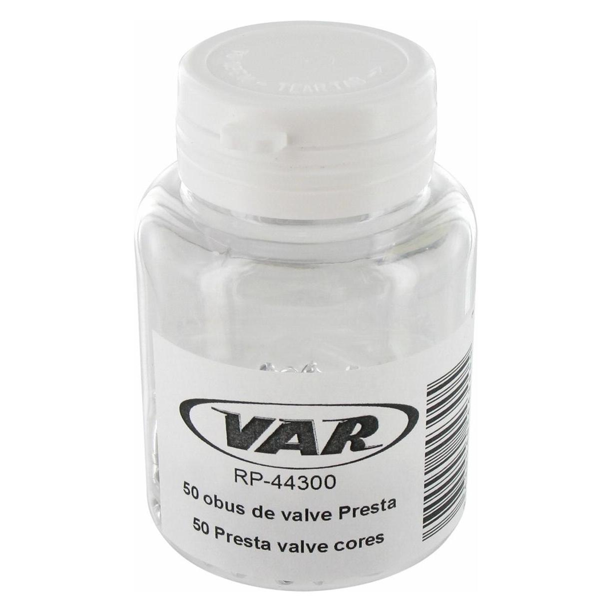 VAR 50er-Pack Presta Ventileinsätze. (VARP44300)