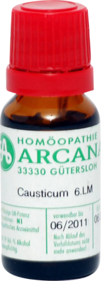ARCANA Dr. Sewerin GmbH & Co.KG CAUSTICUM HAHNEMANNI LM 6 Dilution 10 ml 02601376