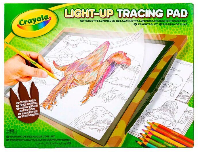 BRINQUEDO CRAYOLA TRACING PAD DINO