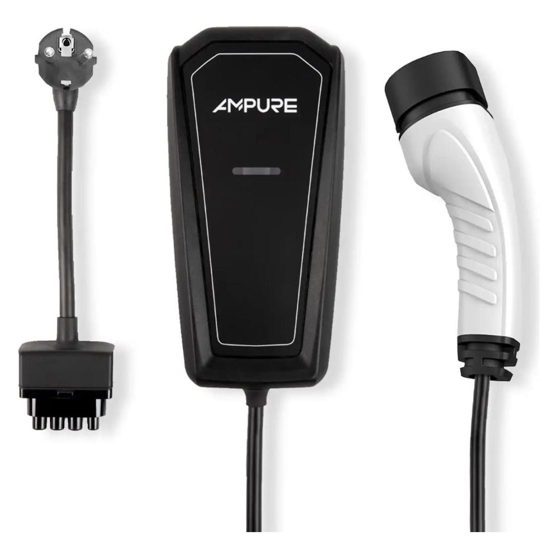Ampure Go Cordset 3kW E/F Mobile Ladestation Typ 2 13 A 3 kW (Typ 2, 13 A, 3 kW) (5910738)